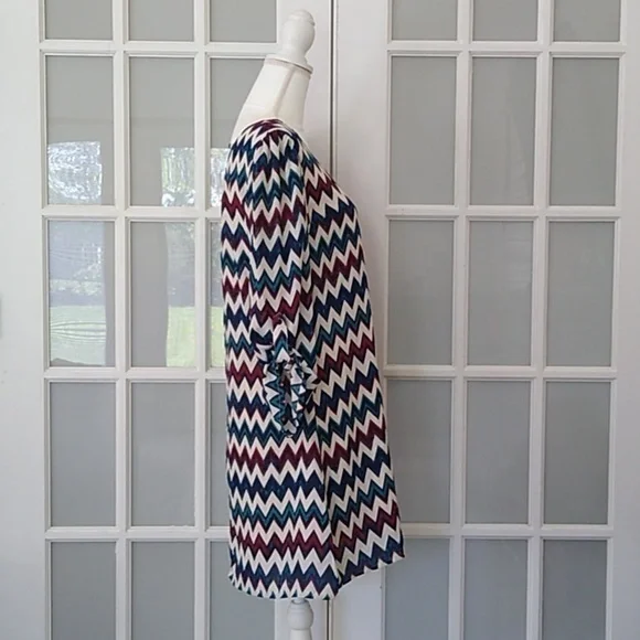 Speechless Chevron Cutout Shift Dress - Juniors XL - Picture 6 of 16